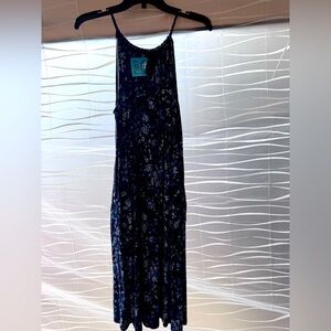 Floral Spaghetti Strap Maxi Dress sz. L